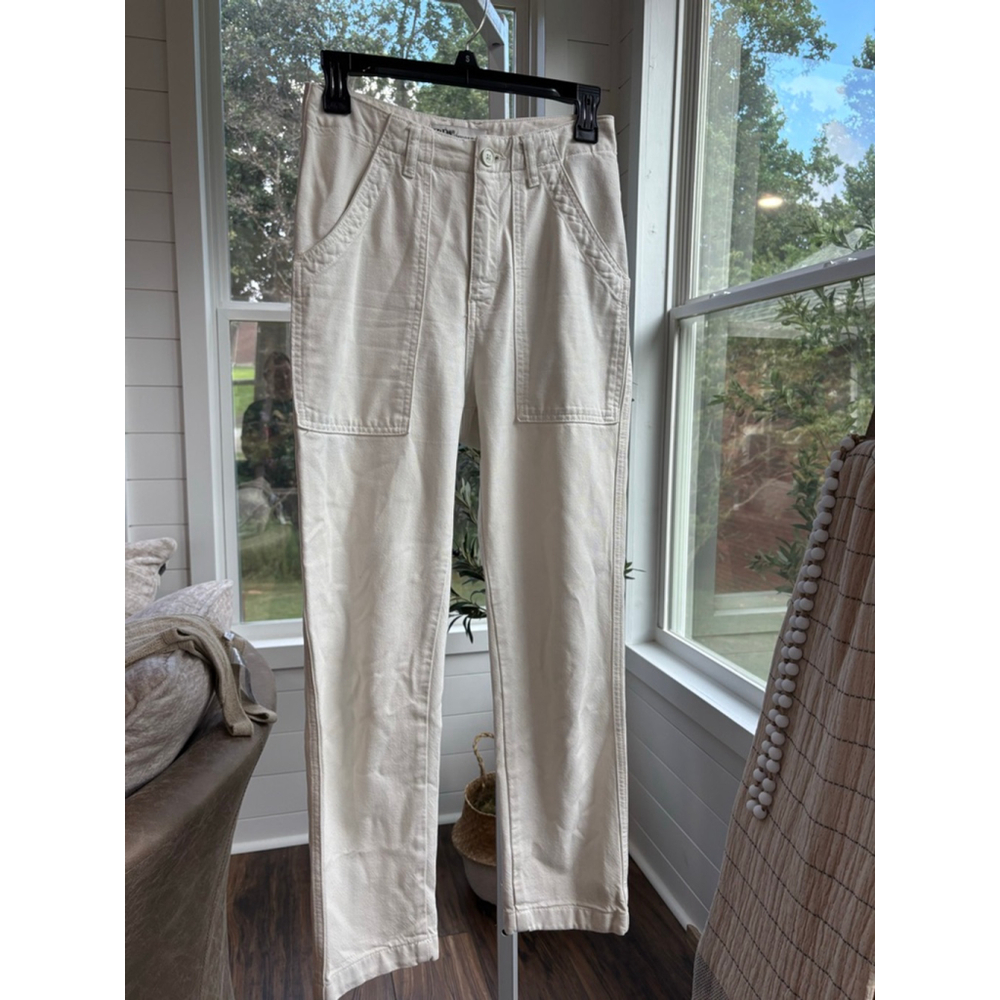 Zara Oyster Pants, Jeans, Woman’s Size 0 with Oversized Pockets